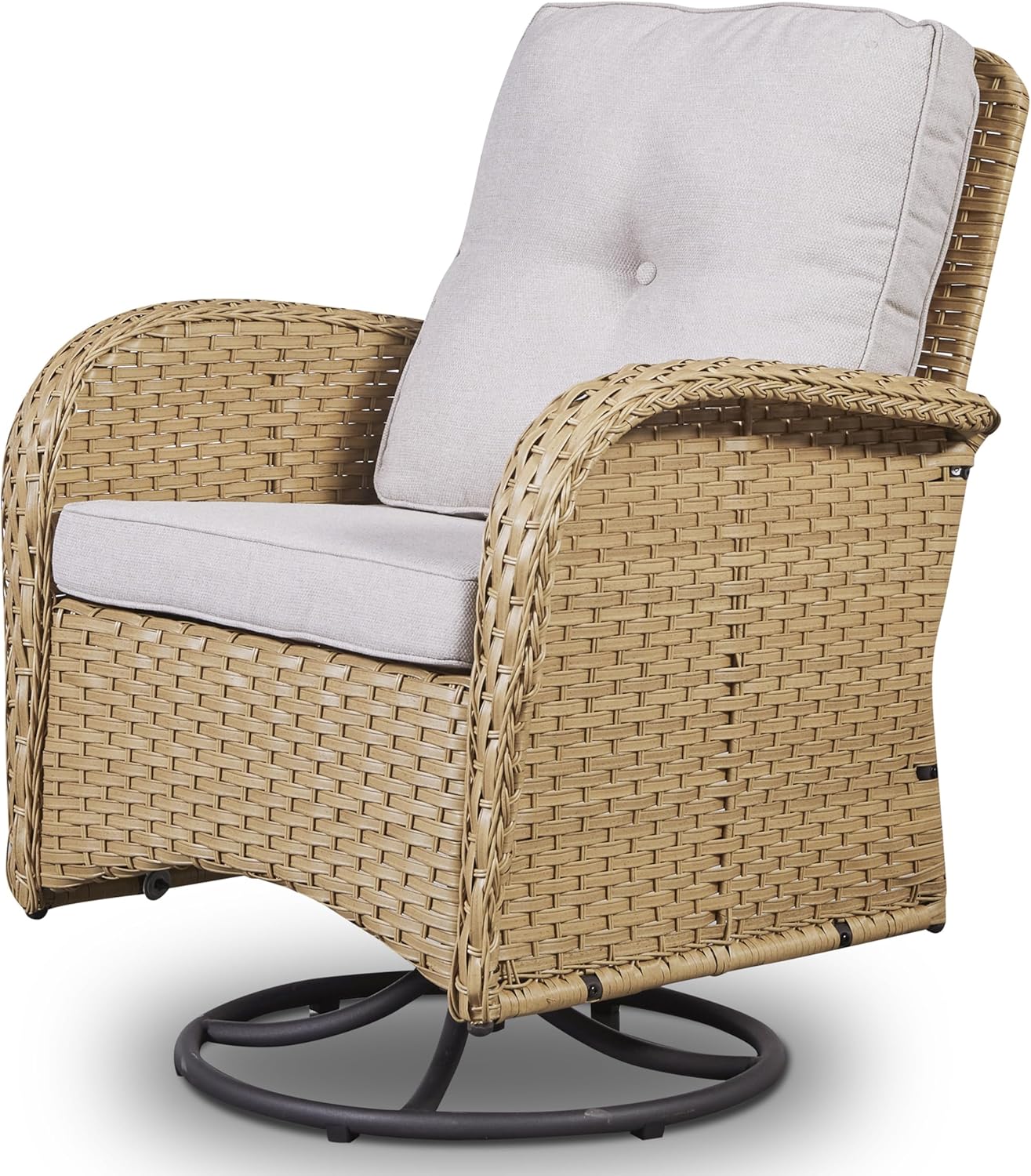Patio Furniture Swivel Glider Chairs for Outdoor Relaxation