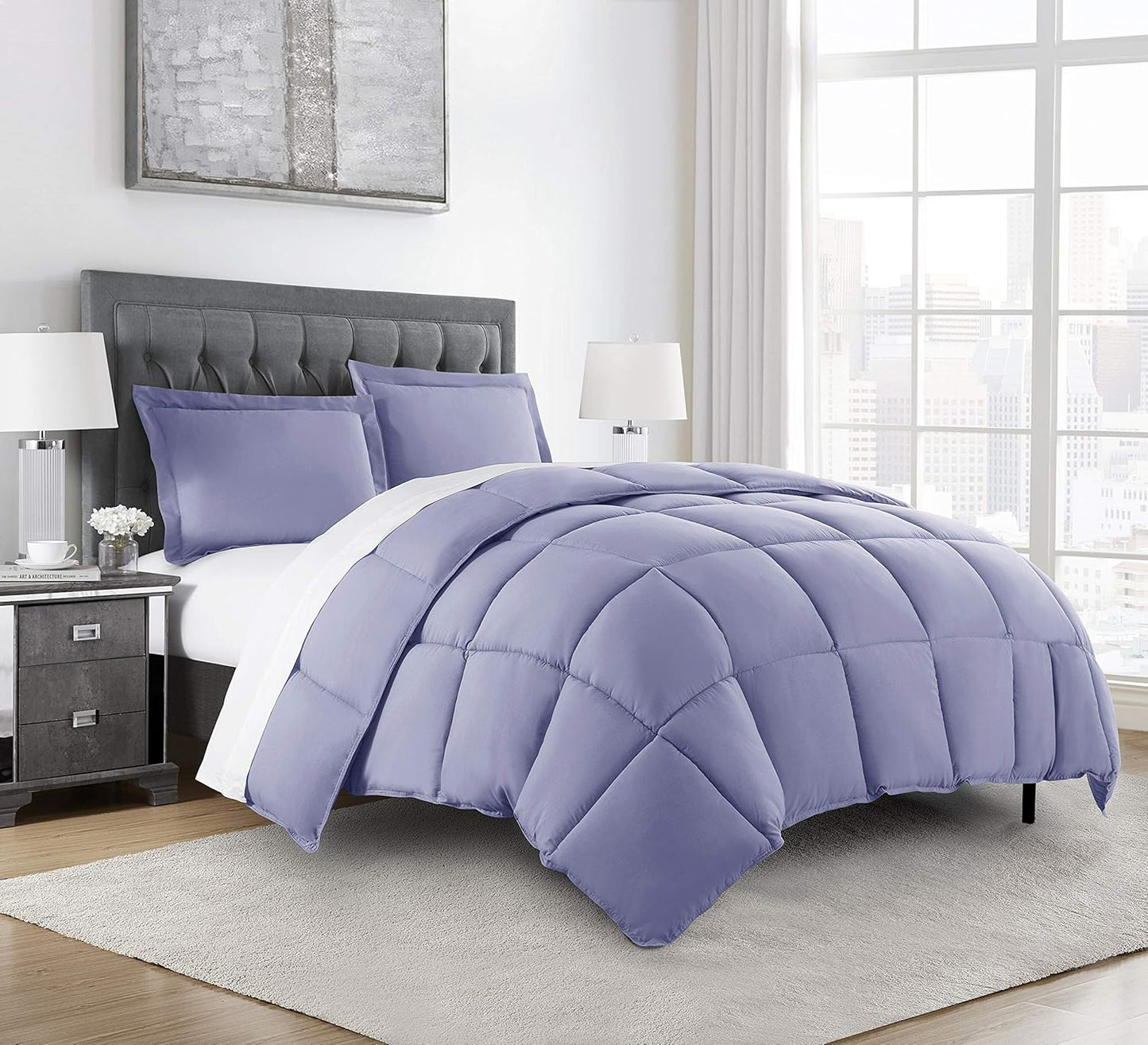 Chezmoi Collection 3-Piece Down Alternative Comforter Set Review