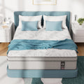 Twin Mattress 14 in Medium Firm Hybrid Mattress - Pressure Relief