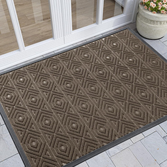 Yimobra Heavy Duty Door Mat for Indoor Outdoor Use, 47 x 32 in