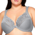 Glamorise Women's Front-Close Cotton Wonderwire Bra - Soft Support