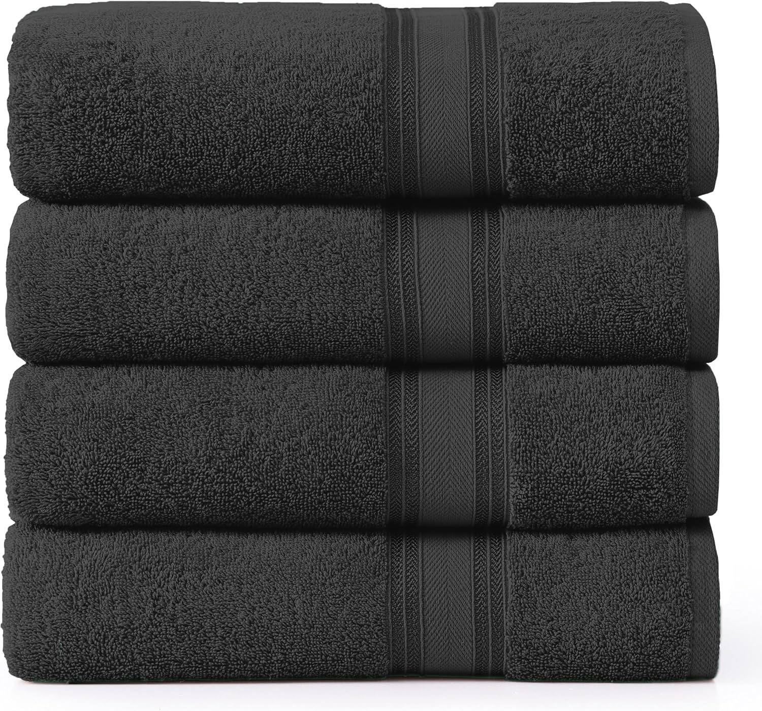 Luxury Cotton Bath Towels Set - Soft, Absorbent, Quick Dry