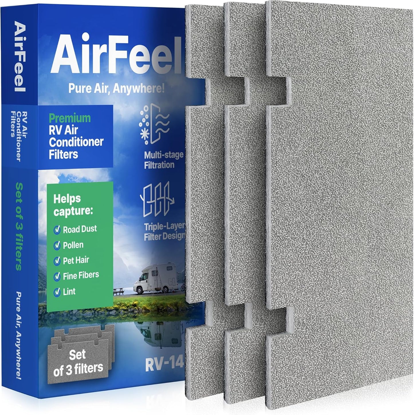 Premium RV AC Filter Replacement for Dometic Duo Therm Units