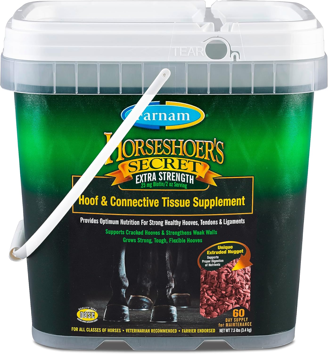 Farnam Horseshoer's Secret Extra Strength Hoof Supplements Review