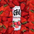 Strawberry Sparkling Water Beverage - Zero Sugar, Refreshing