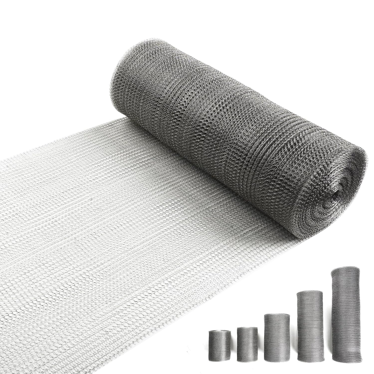 12 in X 50 ft 304 Stainless Steel Mesh for Garden and DIY