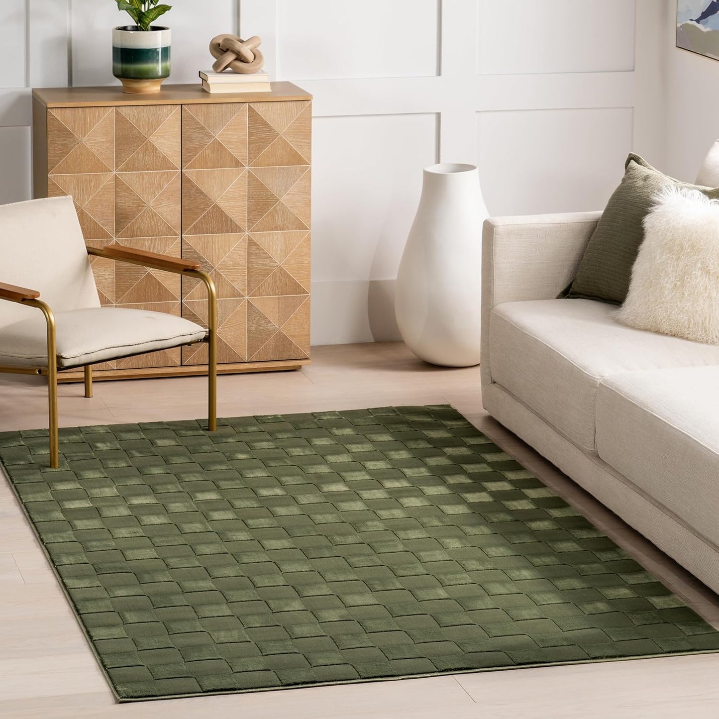 nuLOOM 9ft x 12ft Indoor Area Rug - Stylish & Machine Washable