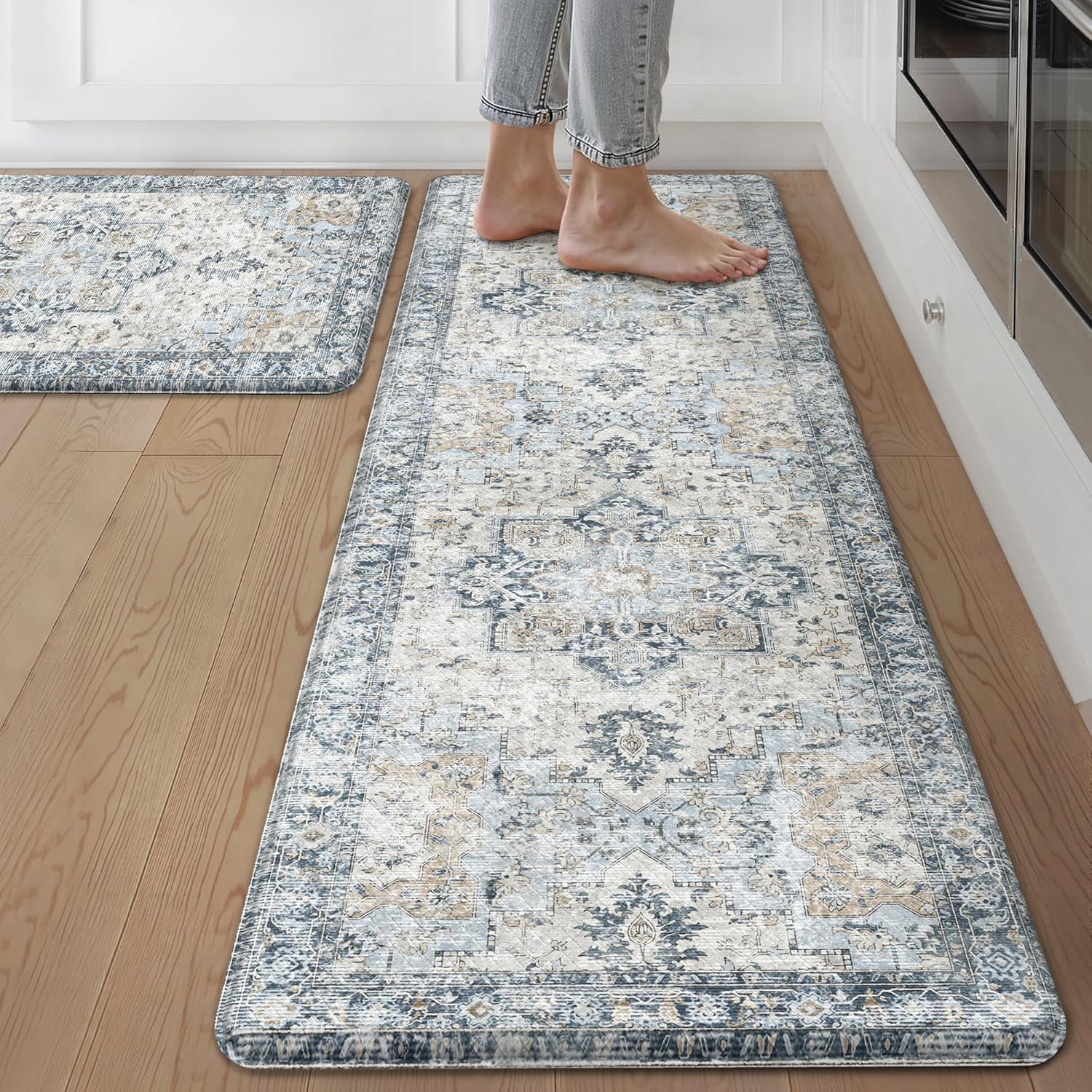 GENIMO Kitchen Mats for Floor: Stylish Anti Fatigue Solution