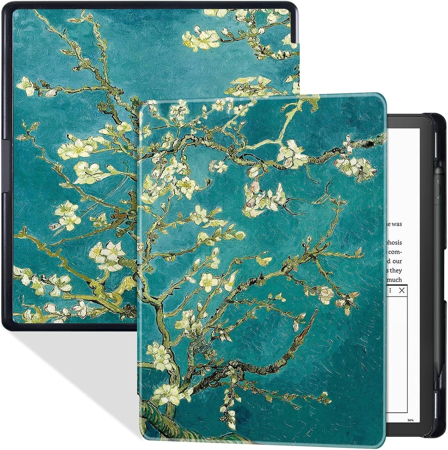 Slim Lightweight PU Leather Case for 10.2 Kindle Scribe Tablets