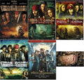 Pirates of The Caribbean 5 DVD Collection Complete 5-Movie Set