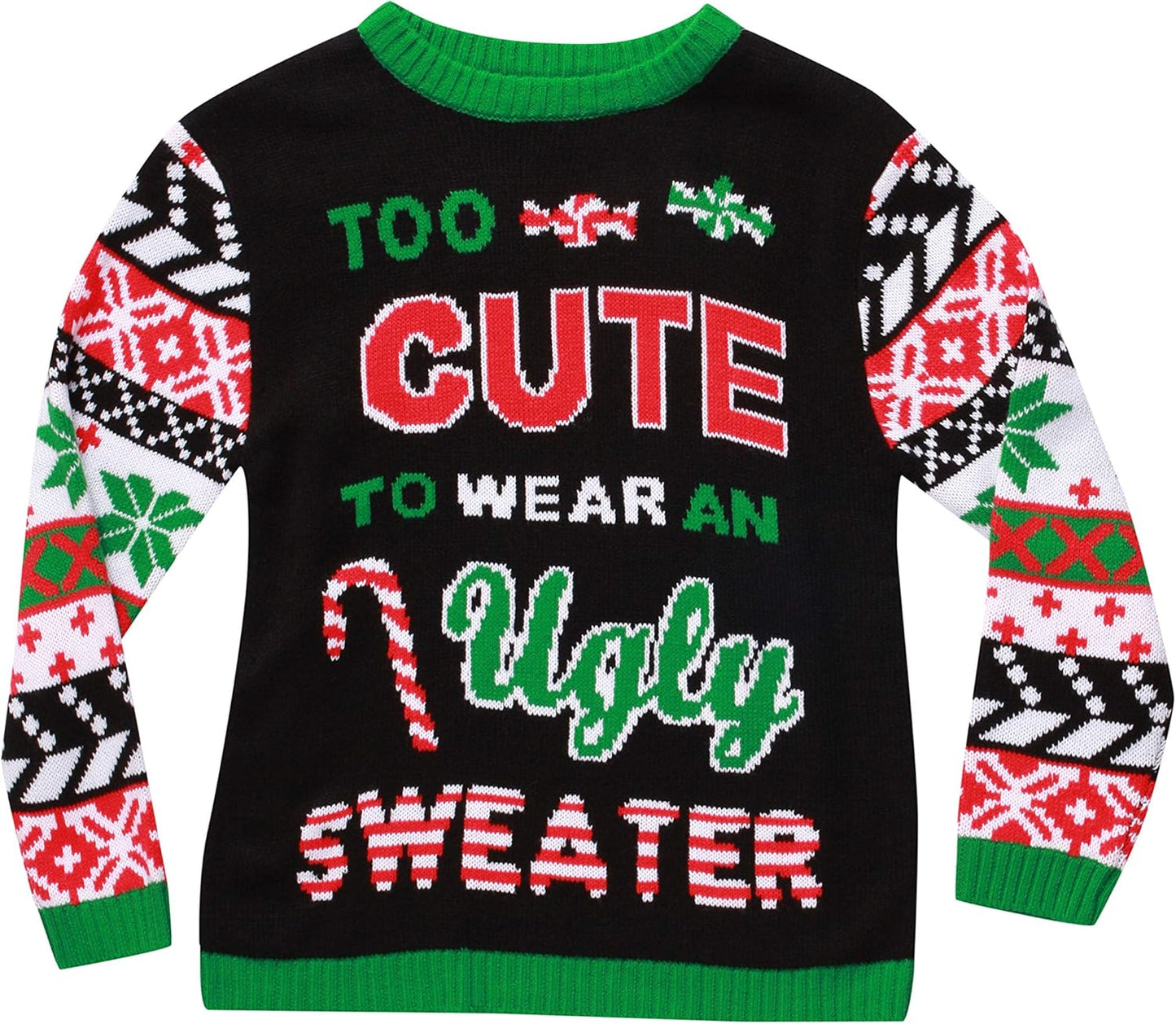 Girls Ugly Christmas Sweater #followme