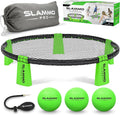 Slammo PRO Game Set - Durable Regulation Roundnet Set for Serious Play