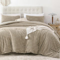 Smoofy Fluffy Full Size Comforter Set - Luxury Faux Fur Comfort