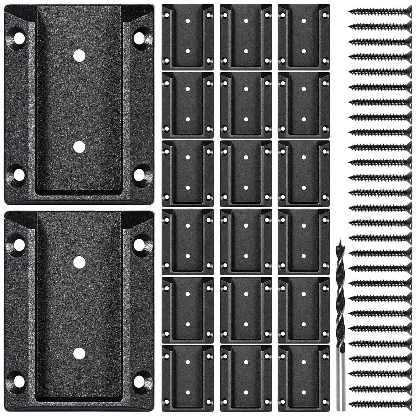 20pcs ADC-12 Aluminum Deck Railing Bracket for Strong Support