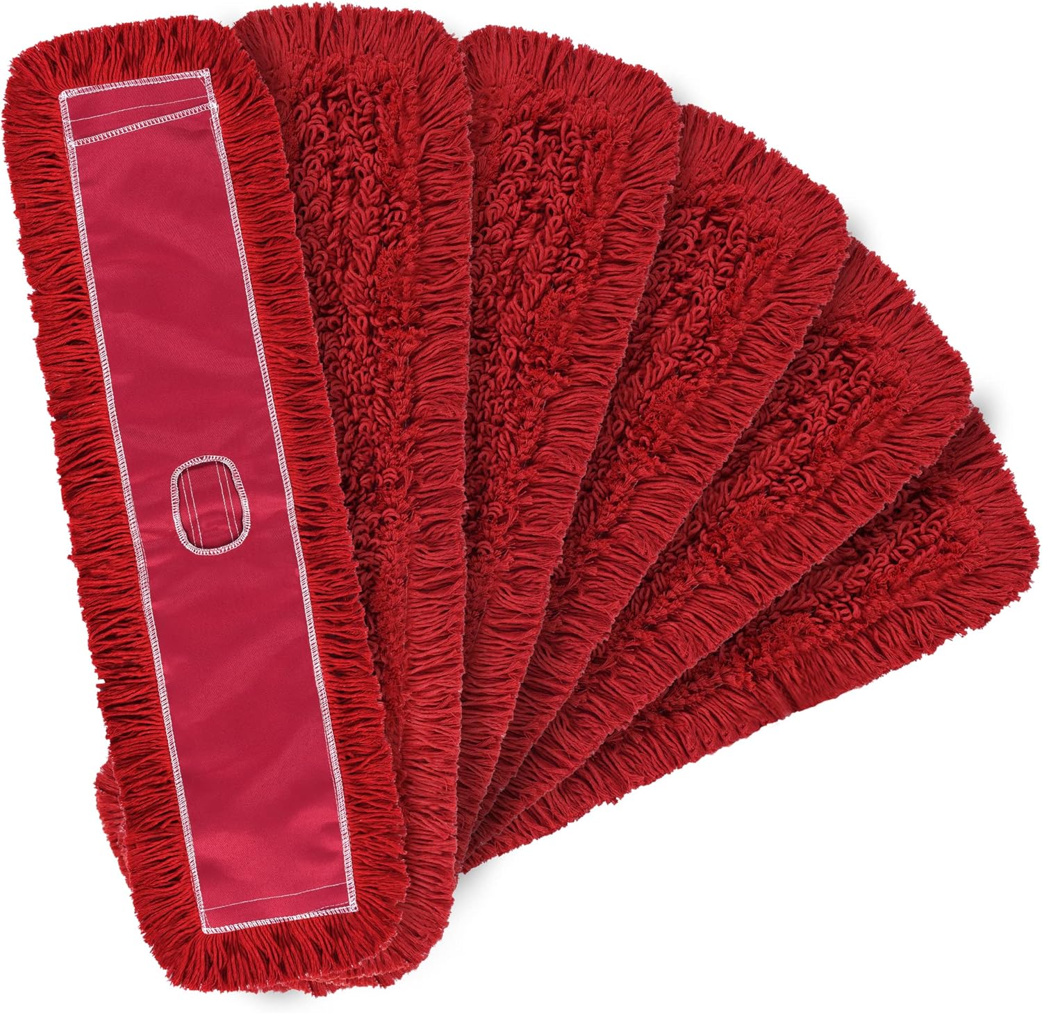 36ft' Industrial Strength Cotton Dust Mop Refill for All Floors