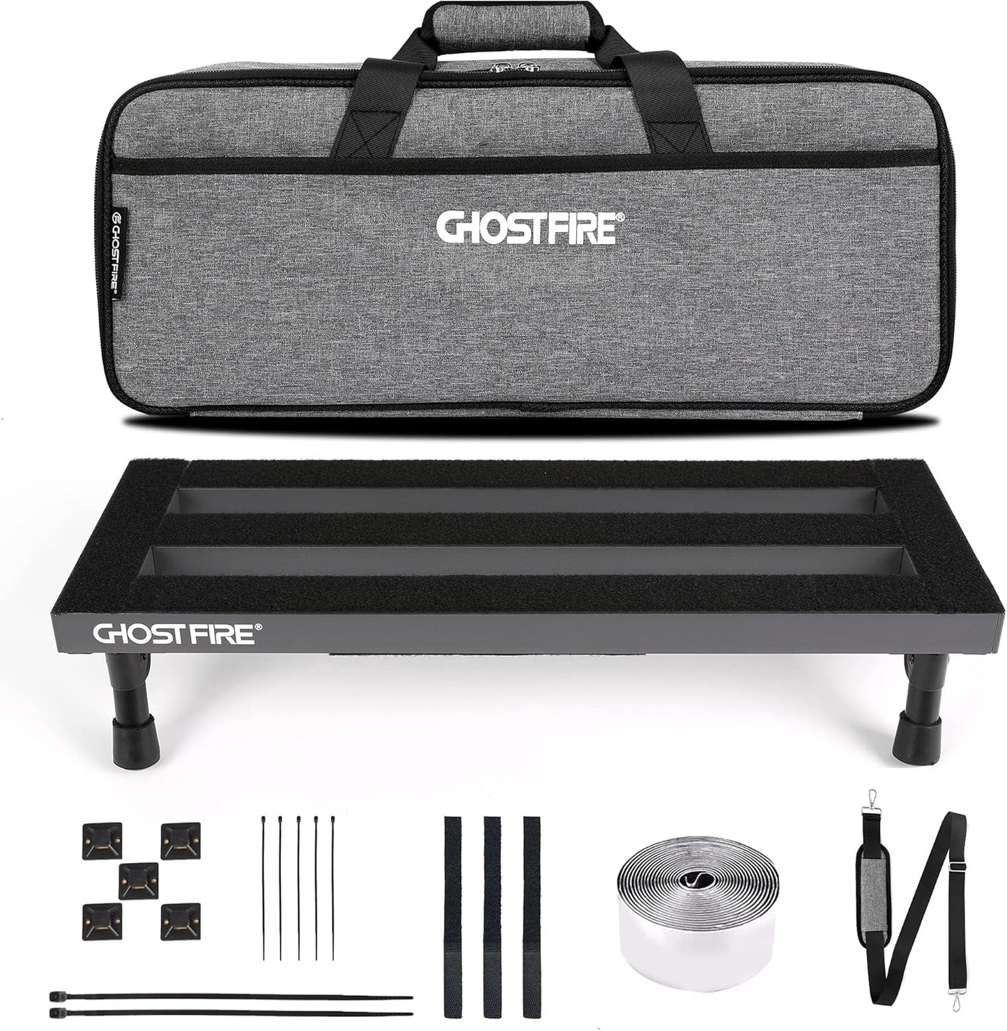 Ghost Fire Guitar Pedal Board - Lightweight Aluminum Alloy Design