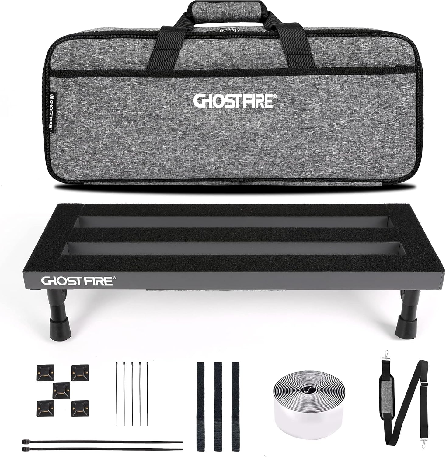 Ghost Fire Guitar Pedal Board - Lightweight Aluminum Alloy Design