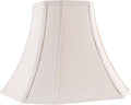 Beige Square Cut Corner Bell Lampshade Medium - Classic Replacement