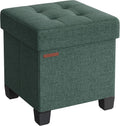 SONGMICS Storage Ottoman: Stylish Foot Rest with Storage Space