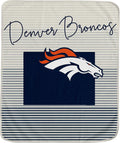 Pegasus Sports State Stripe Blanket 60in x 70in - Cozy Team Throw