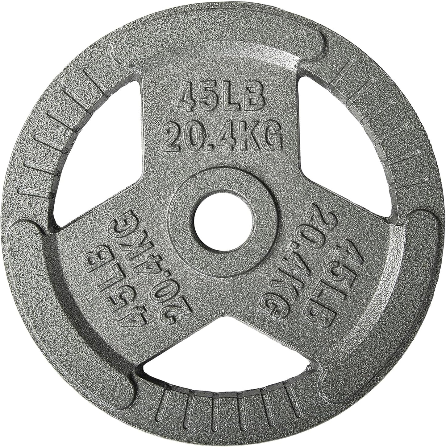 2-Inch Olympic Cast Iron Weight Plate for Strength Training