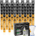 Premium Hybrid Golf Grips (13 Pack) - High Traction Replacement Kit