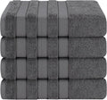 American Soft Linen Salem 100% Cotton 4 Piece Bath Towel Set - Dark