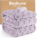 Bedsure California King Fleece Blanket - Soft and Cozy Throw