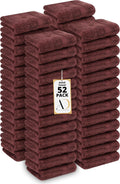 Ample Decor Hand Towel 18 x 28 in Pack of 52 - Thick 600 GSM Cotton