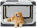 Lesure Collapsible Dog Crate - Portable Travel Kennel for Pets