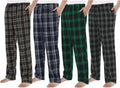 Cozy Motarto Men's Flannel Pajama Pants for Relaxed Evenings