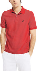 Nautica Performance Pique Polo Shirt - Soft, Moisture Wicking Comfort