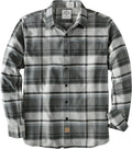 Dubinik Flannel Shirt for Men Plaid Button Down Long (Style KJCS)