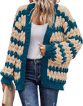 Women's KIRUNDO Cardigan Coat in Chunky Knit for Autumn Style