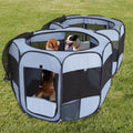 2-in-1 XLarge Pop Up Dog Playpen for Indoor and Outdoor Use