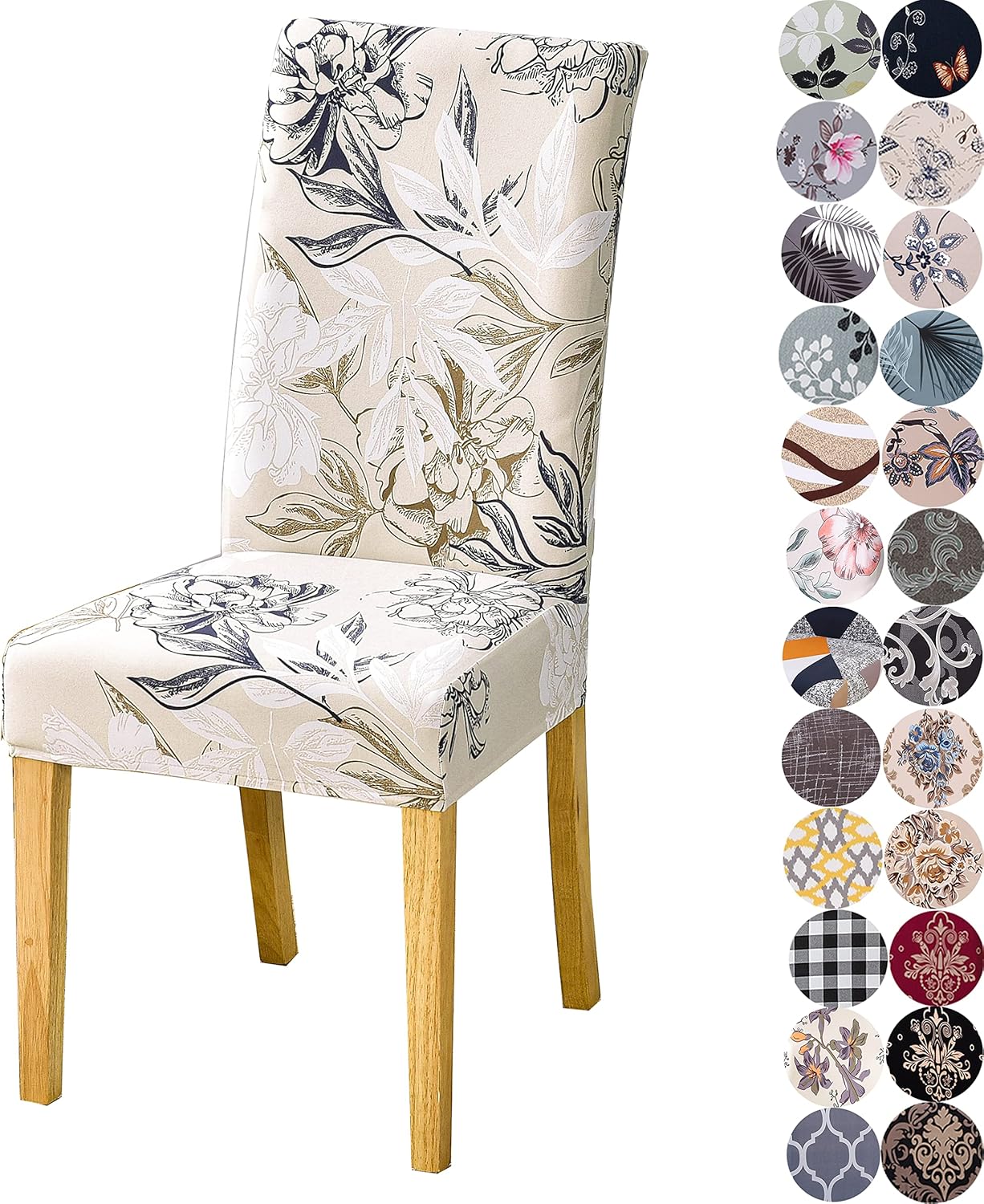 Stretchy Parson Chair Slipcovers for Dining Room Protection