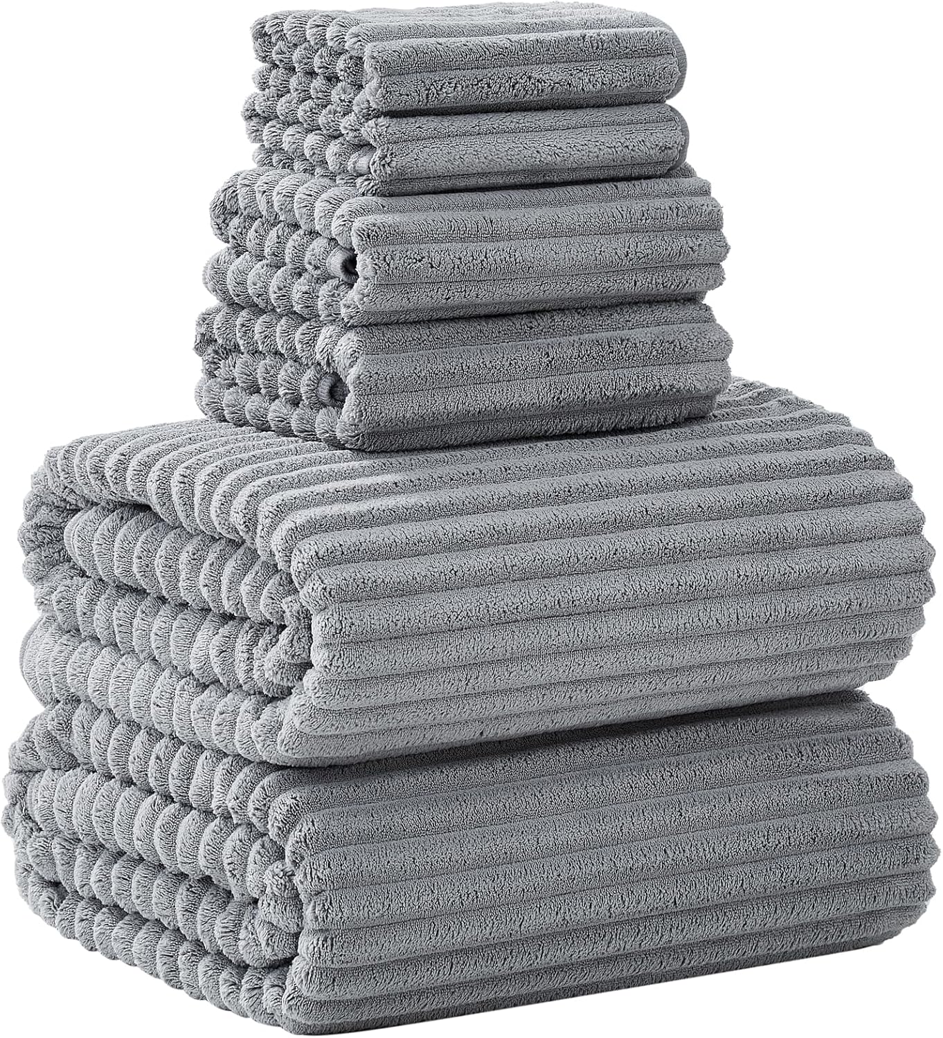 Extra Large Bath Towel Set of 6 for Ultimate Comfort and Luxury