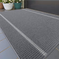 Color&Geometry Front Double Door Mat 36x60 in - Heavy Duty Outdoor Mud