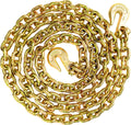 1/2 Chain Trailer Chains with Hooks 10FT - Heavy Duty Tow Log Chain
