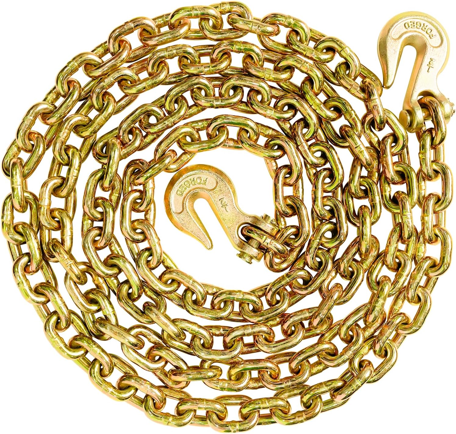 1/2 Chain Trailer Chains with Hooks for Heavy-Duty Use