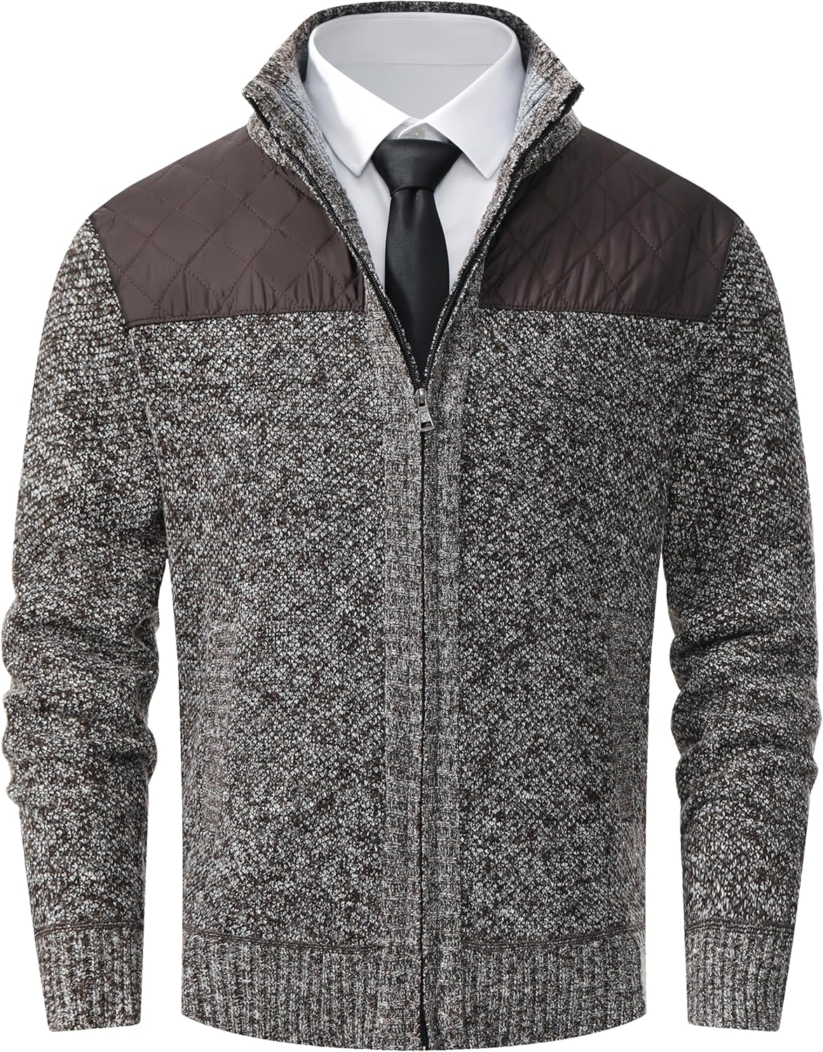 Vcansion Men's Classic Cardigan Sweater for Casual Style