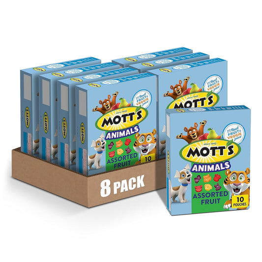Mott's Fruit Flavored Snacks, Assorted Animals, Gluten Free Treat