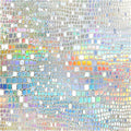 Window Privacy Film Rainbow Mosaic Cling - Prismatic Privacy Covering