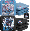 Cornhole Bags Set of 8 Regulation ACO Approved - Slick and Stick