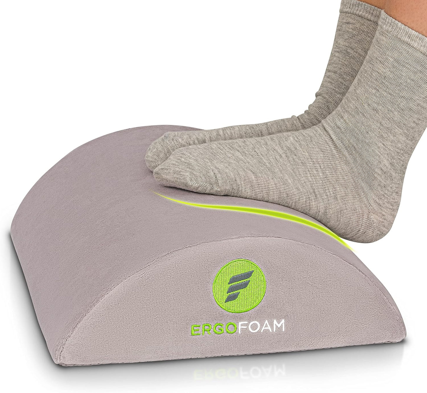 ErgoFoam Ergonomic Under Desk Foot Rest for Ultimate Comfort
