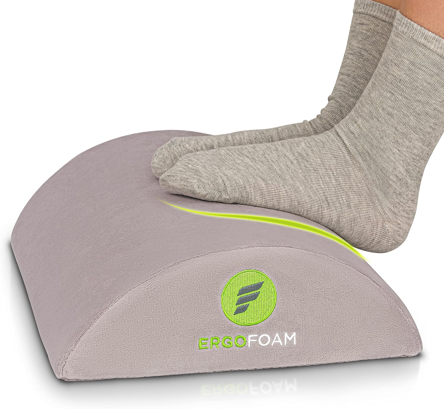 ErgoFoam Ergonomic Under Desk Foot Rest for Ultimate Comfort