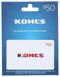 Kohl's Gift Card $50 - Perfect for Any Occasion and Recipient