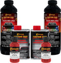 Custom Coat Hot Rod Red 2 Quart Urethane Spray-On Truck Bed Liner Kit