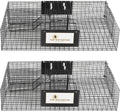 Rugged Ranch 2-Pack Ratinator Multi-Catch Rat Trap - Humane Live Cage