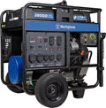 28000 Peak Watt Home Backup Generator Blue - Electric Start